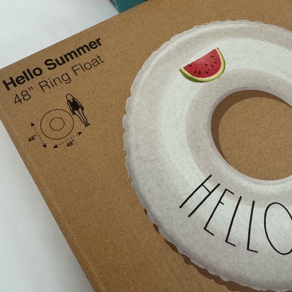 NWT! Rae Dunn Pool Float Set - Picture 2 of 5